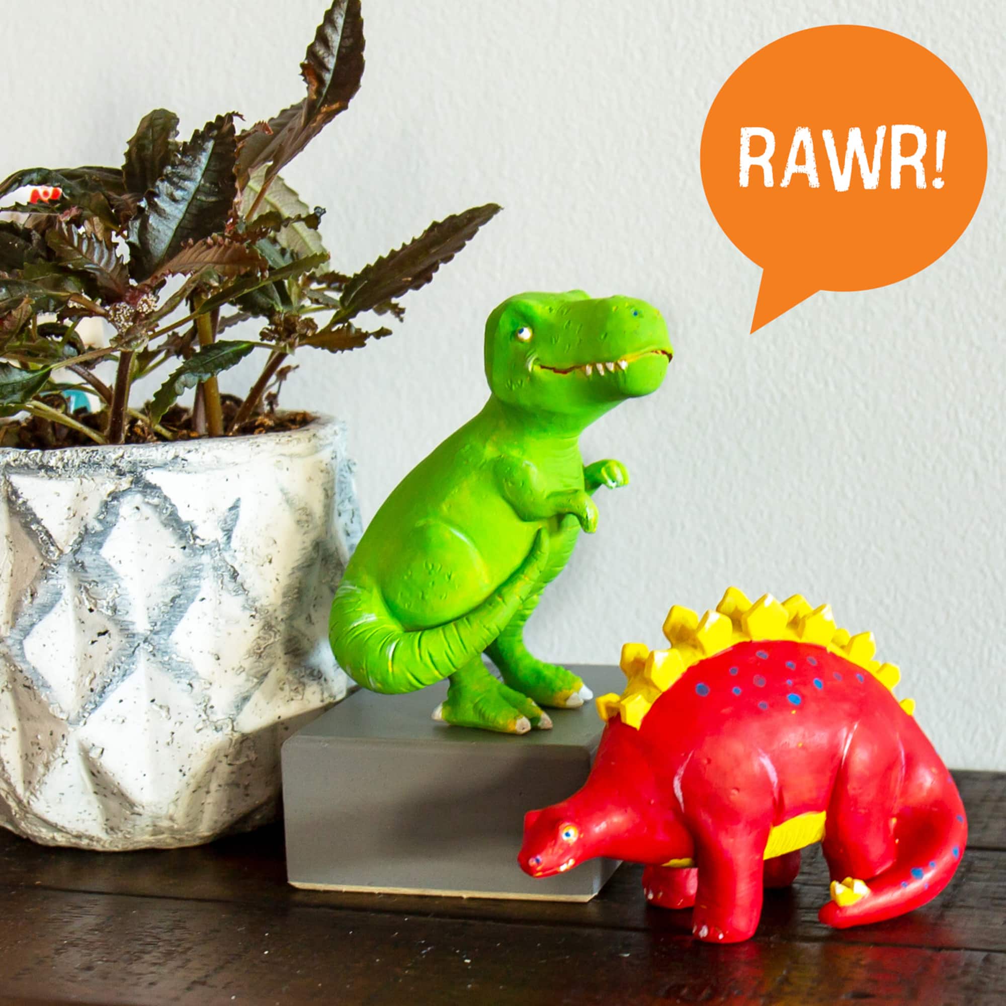 Made By Me!® Paint Your Own Dino Figurines